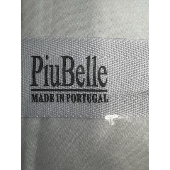 Piu Belle Luxury Cotton Fine Linens Embroidered Eyelet King Sheet Set‎ White - Picture 9 of 9